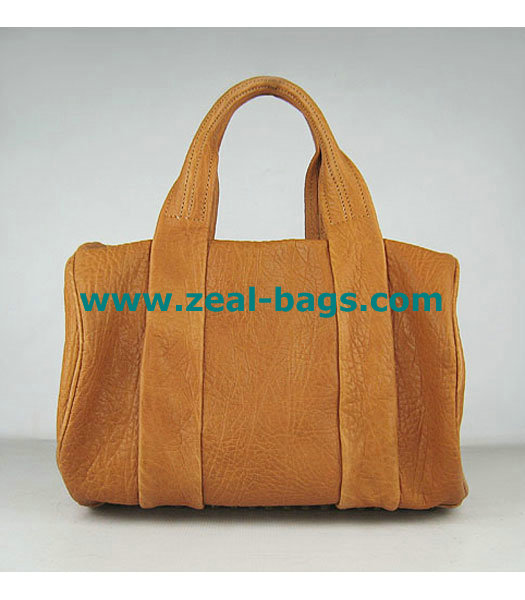 AAA Replica Alexander Wang Rocco Mini Duffle Top Handle Earth Yellow